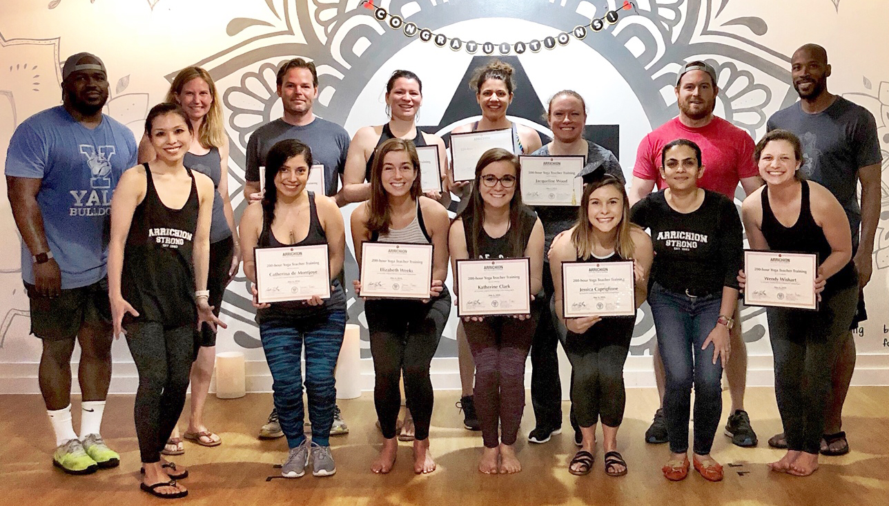 Arrichion YTT Graduates
